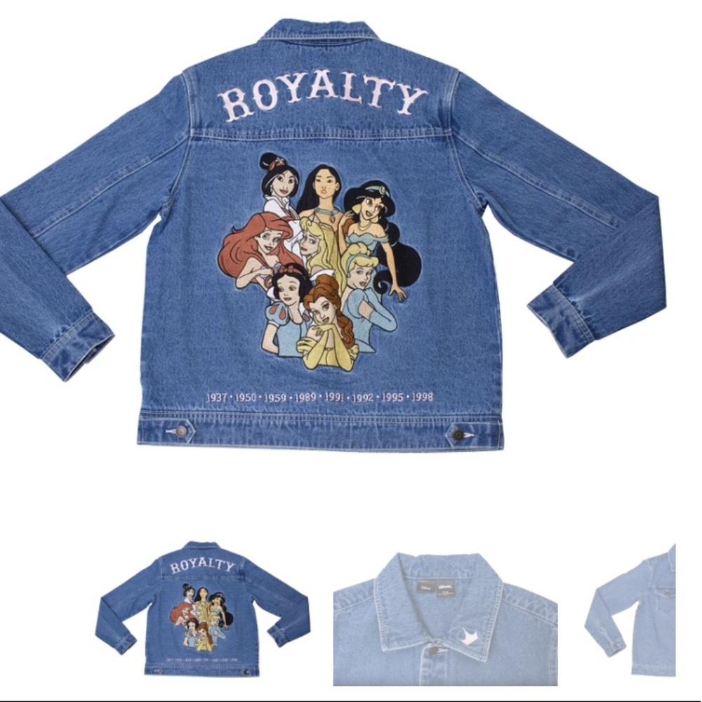 Never Worn - Loungefly Disney Princess Jean Jacket